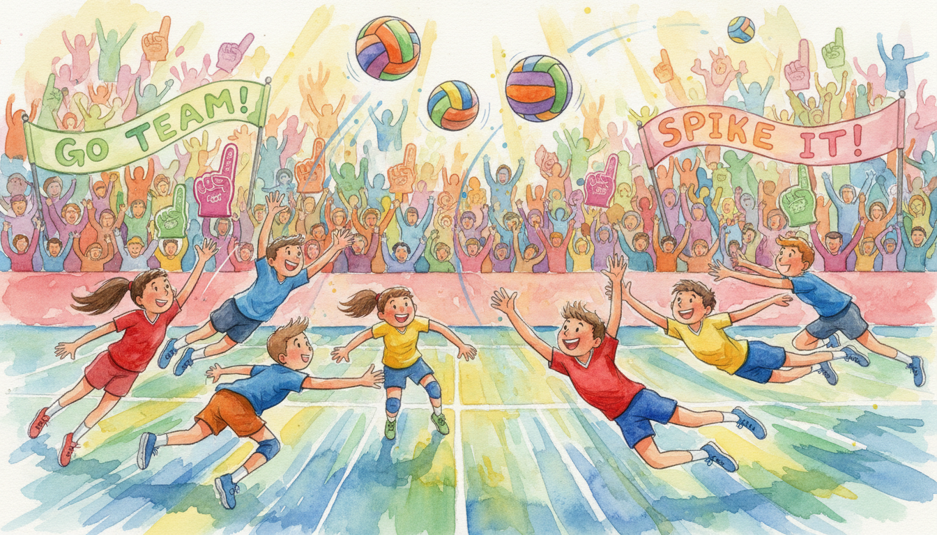 What Makes a Volleyball Rally Exciting? Observations and Attributes