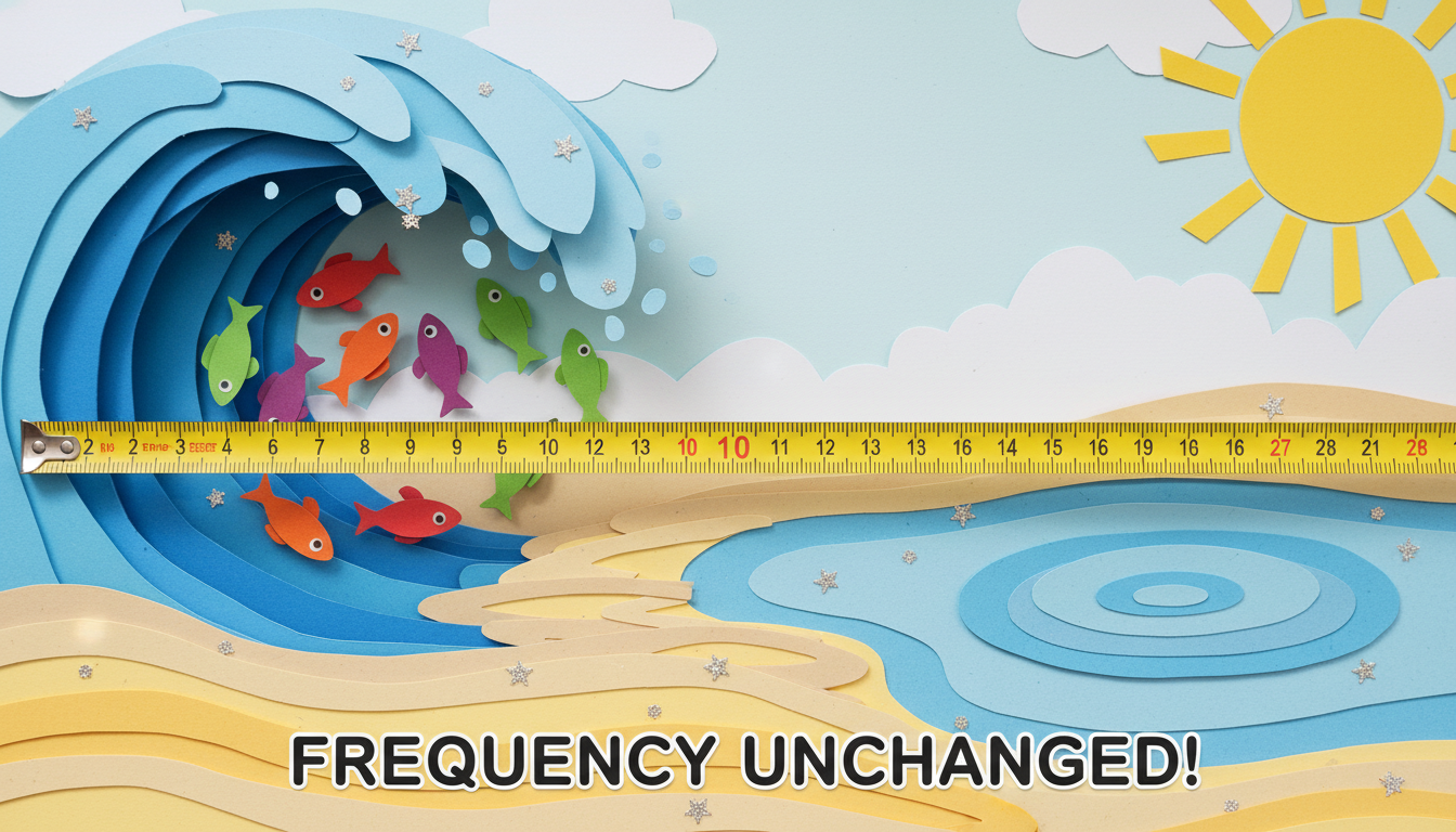 What Measure Remains Constant When a Wave Moves Between Mediums?