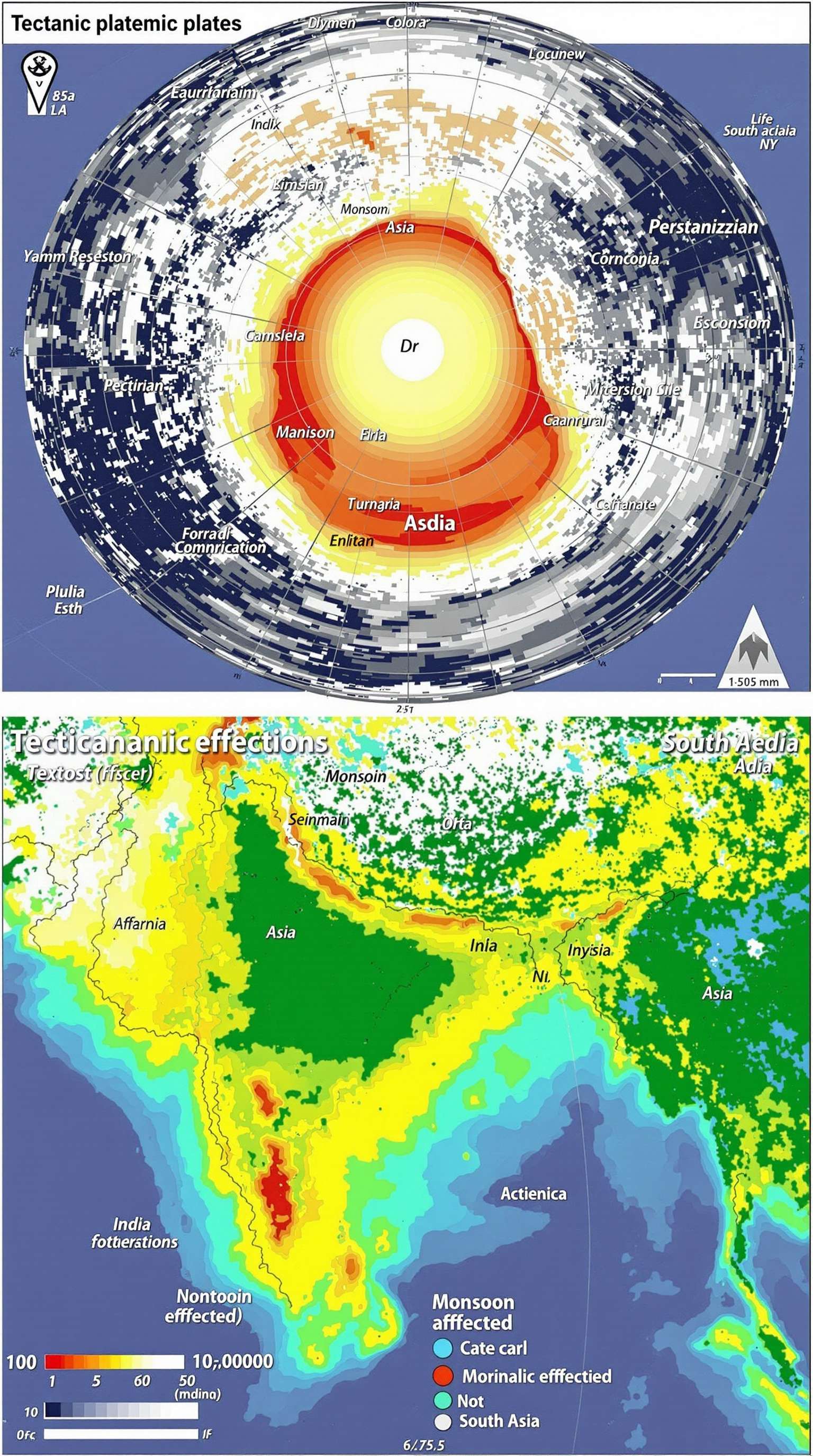 Explore Tectonic Plates and Monsoons: Educational AI Visualization