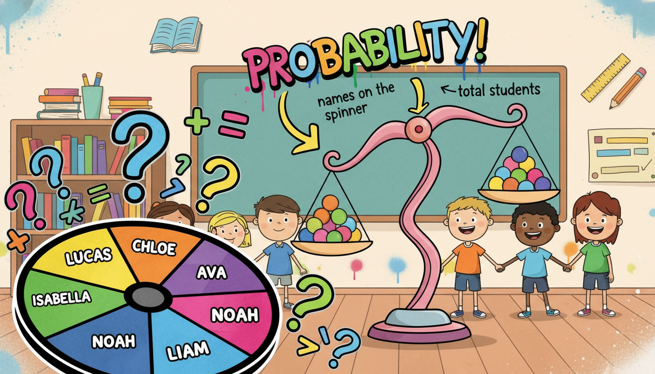 How to Calculate Theoretical Probability for Student Selection
