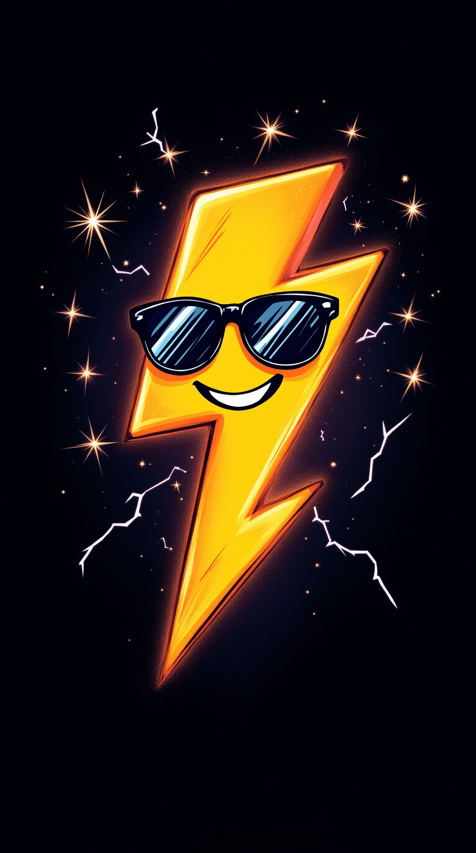 Fun Cartoon Lightning Bolt: Spark Creativity in Kids