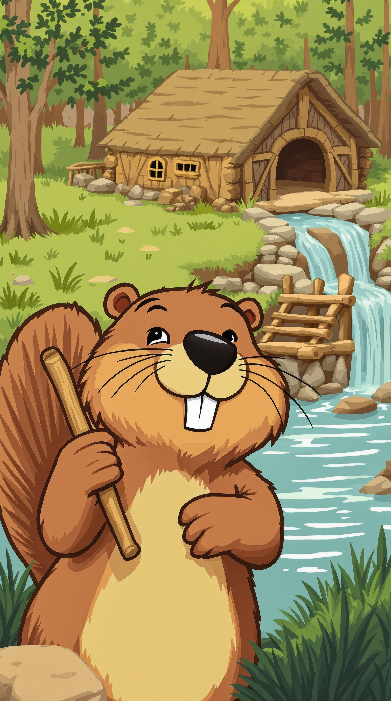 Creative Beaver Art: Fun Learning with AI for Kids
