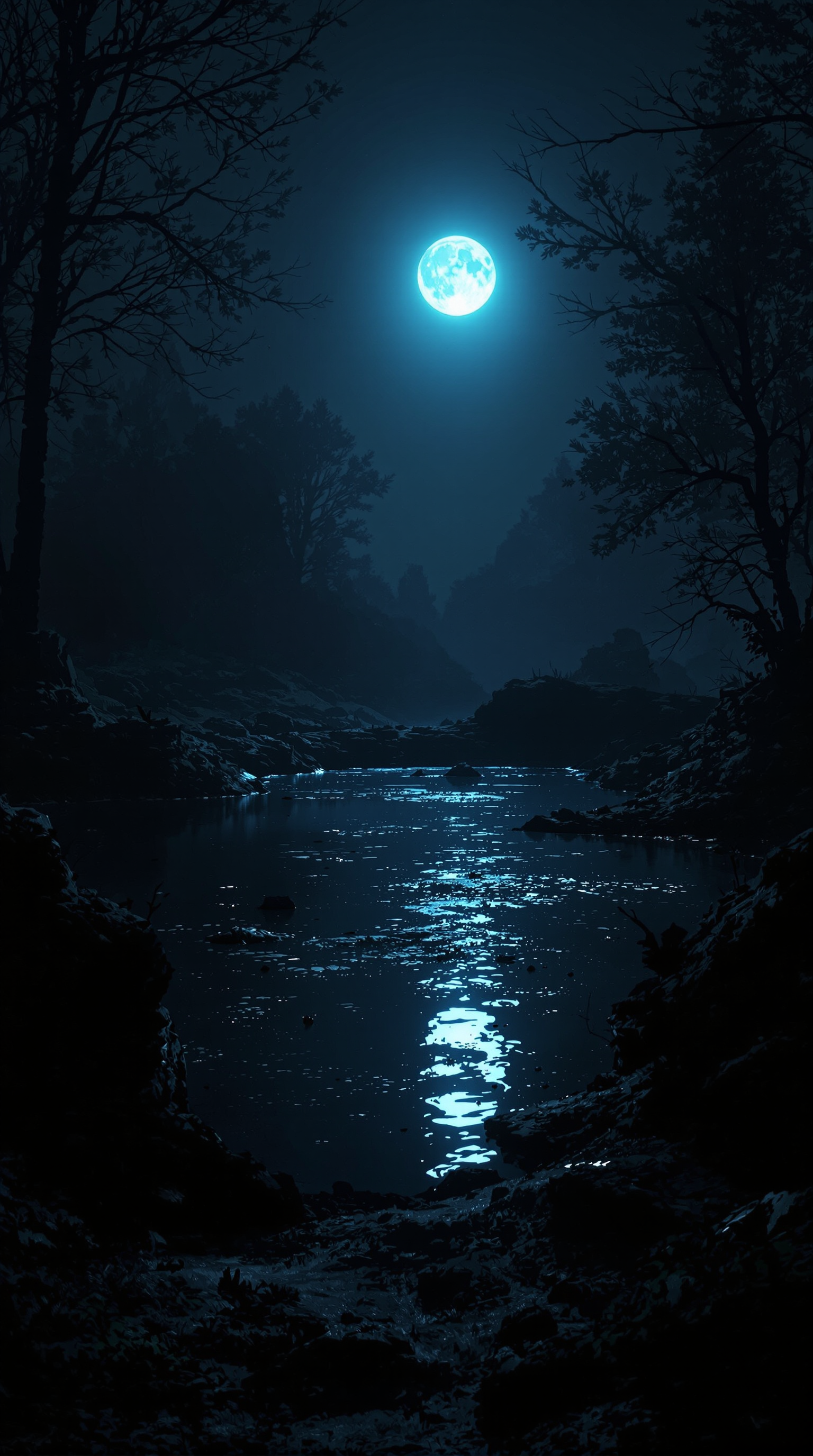 Explore the Mystical Beaver Dam Pond Scene Created by Kids