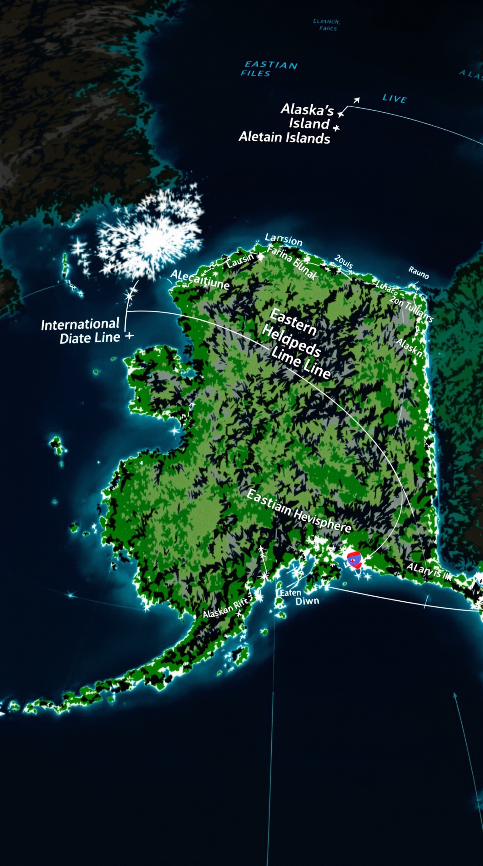 Explore Alaska's Aleutian Islands: A Detailed Educational Globe