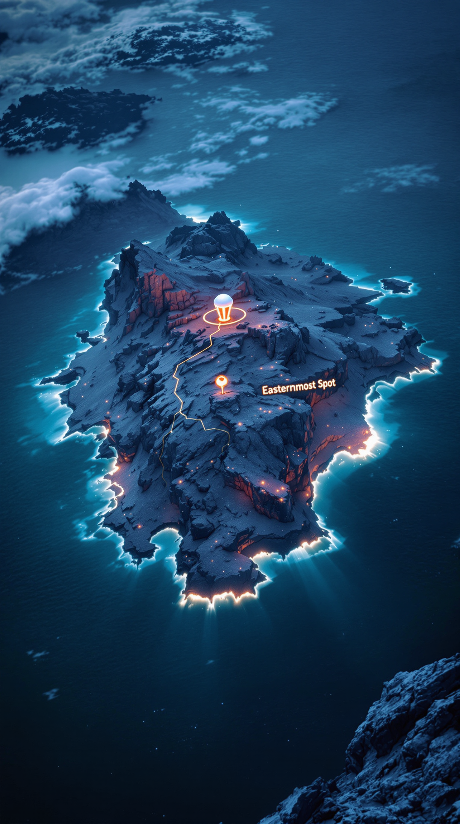 Stunning Semisopochnoi Island: A Kids' AI Artwork Exploration