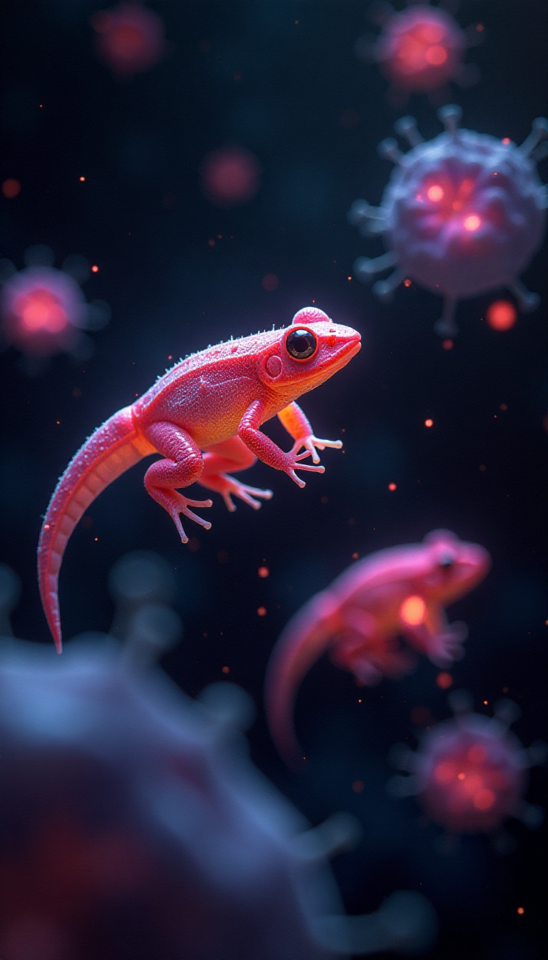 Explore Microscopic Sugar Molecules and Amphibian Cells