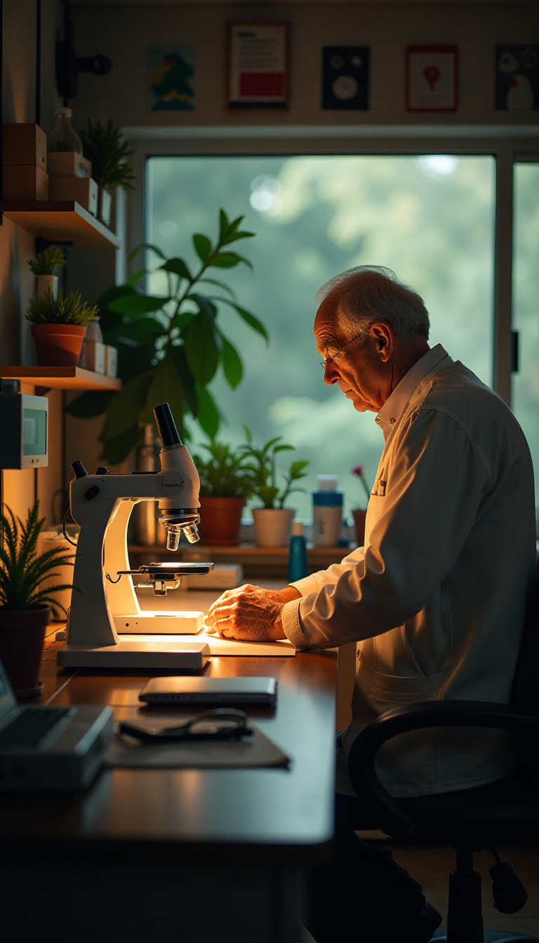 Explore Creativity in Our AI-Enhanced Educational Lab Scene