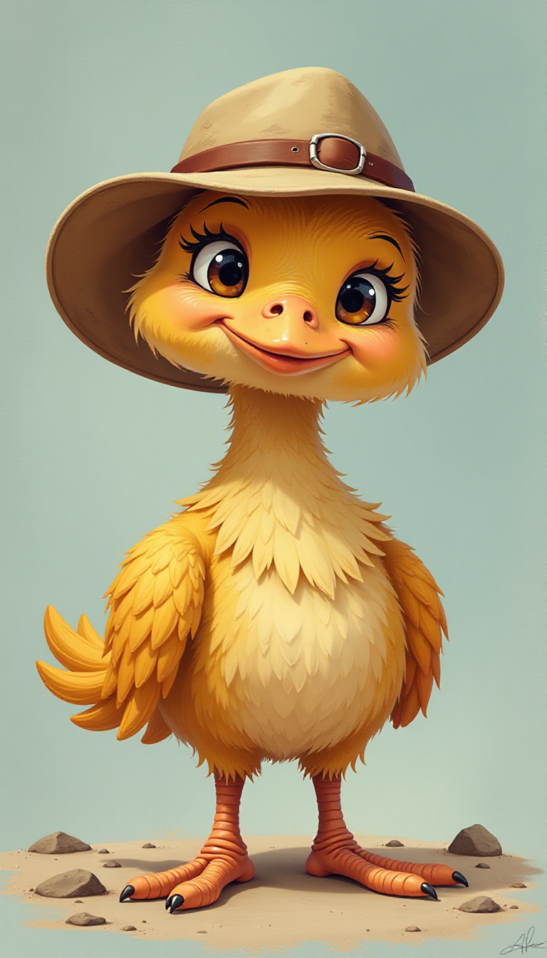 Whimsical Cartoon Dodo: A Fun Exploration of Creativity for Kids