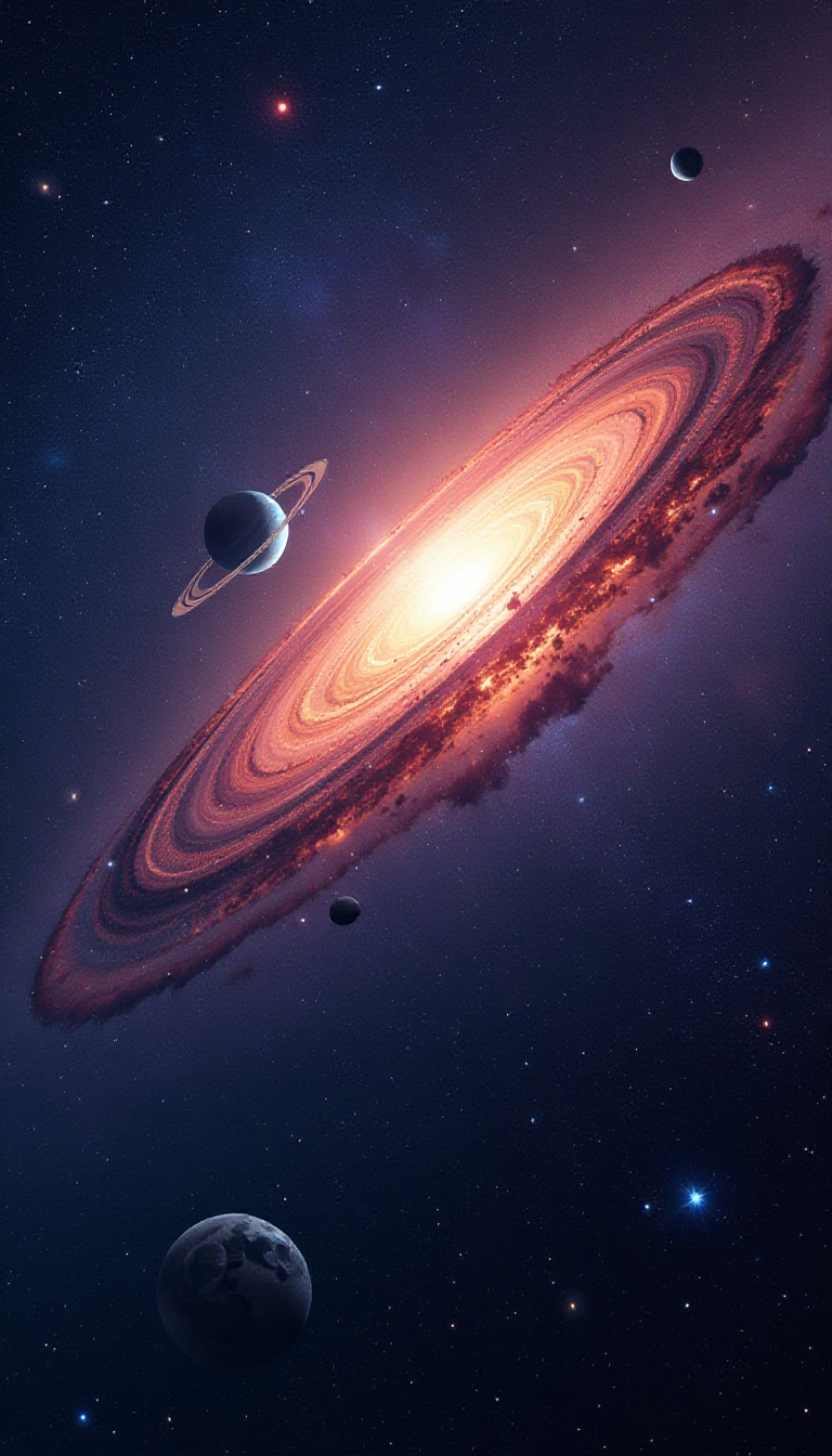 Explore a Stunning Starry Galaxy Created by Kids with AI