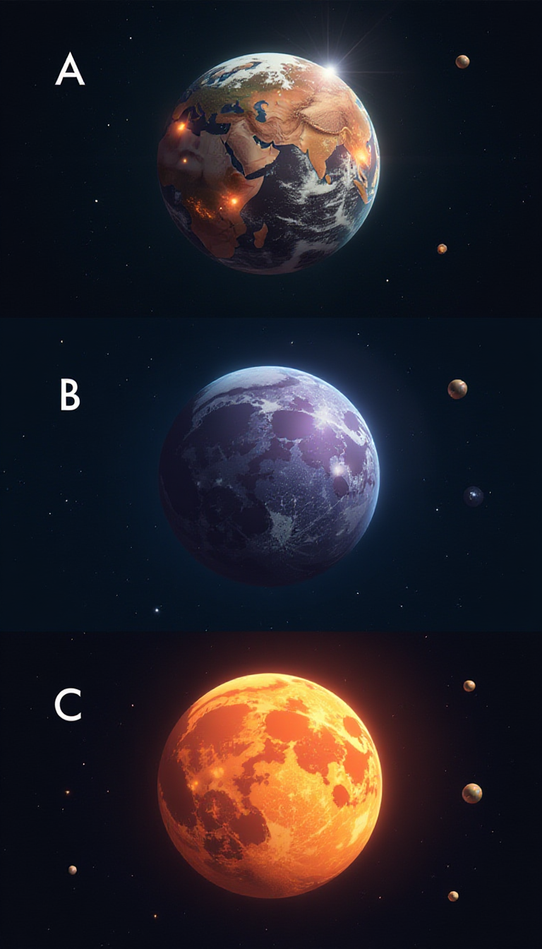 Explore Creative Learning with AI-Generated Planet Images