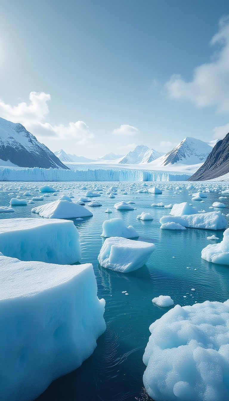 Explore Stunning Icy Landscapes Created by Kids' Creativity