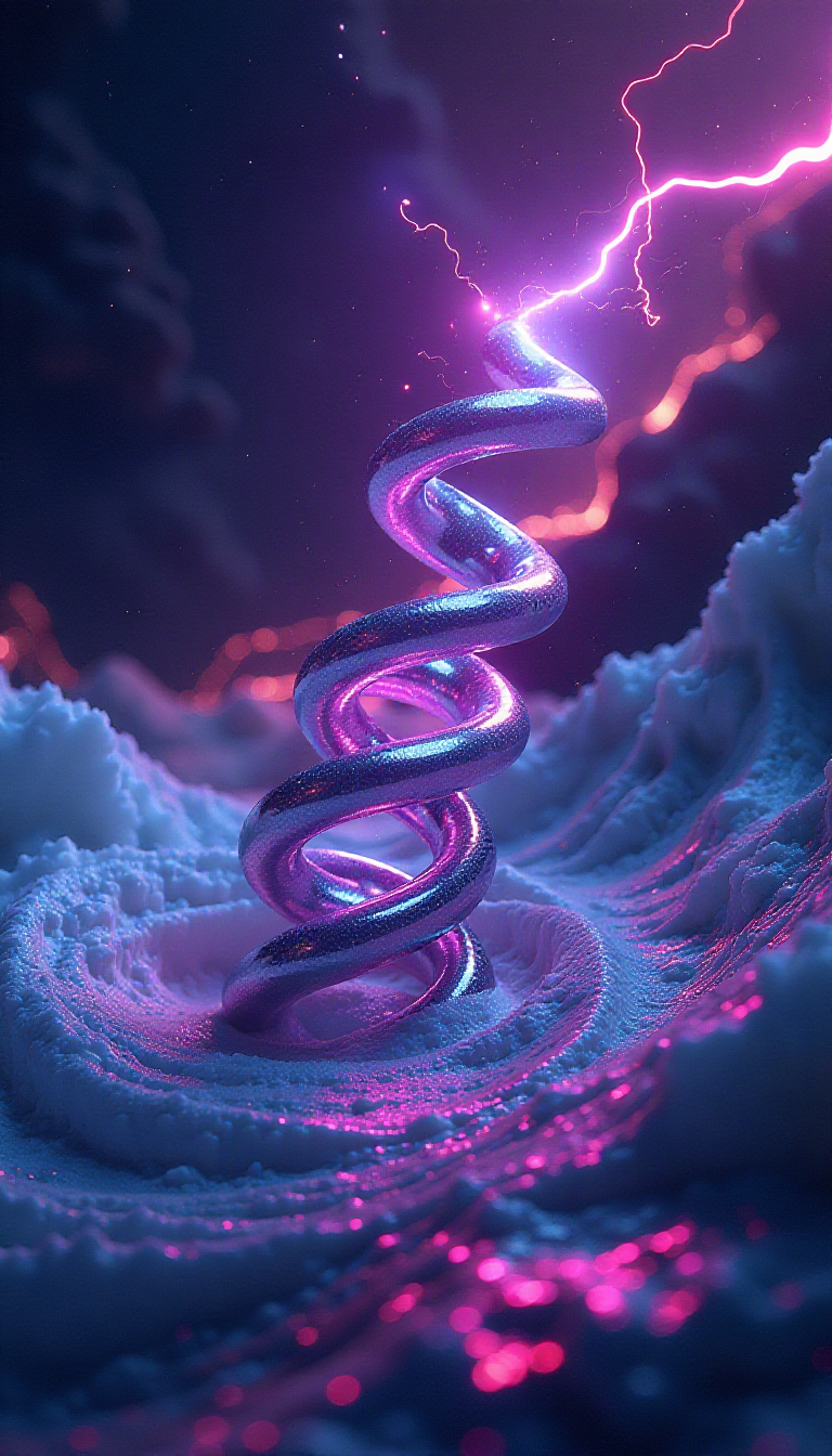 Explore the Futuristic Helix: A Creative Learning Journey