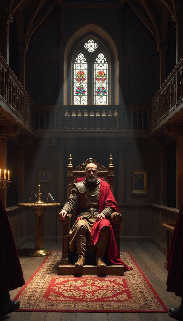 Explore Anglo-Saxon History with AI: Harold on His Throne