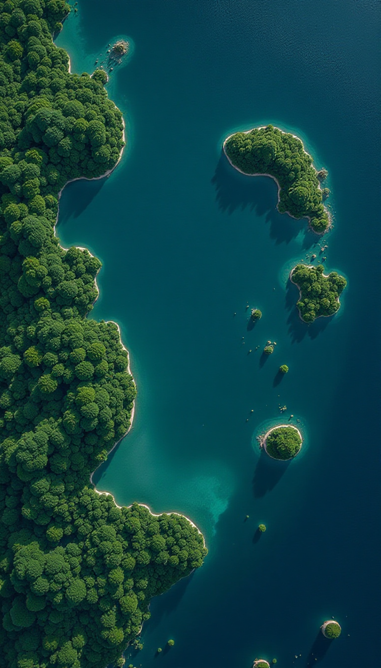 Explore the Surreal Beauty of Taal Lake - AI Art for Kids