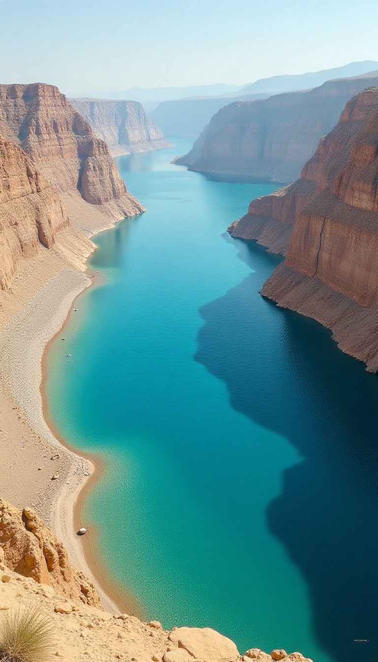 Explore the Dead Sea's Shrinking Size: A Visual Journey