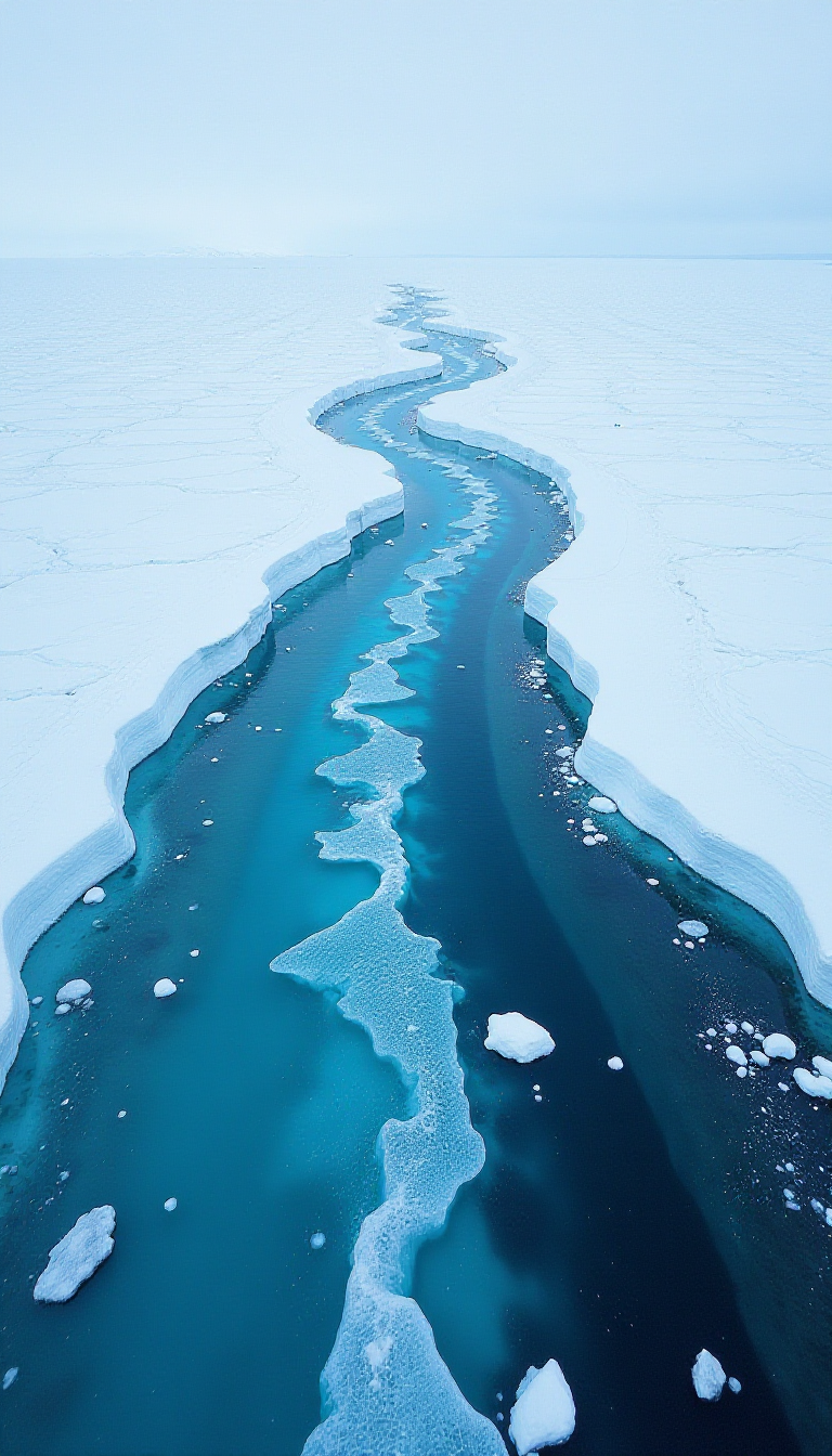 Discover the Ice Bridge Between Big and Little Diomede Islands
