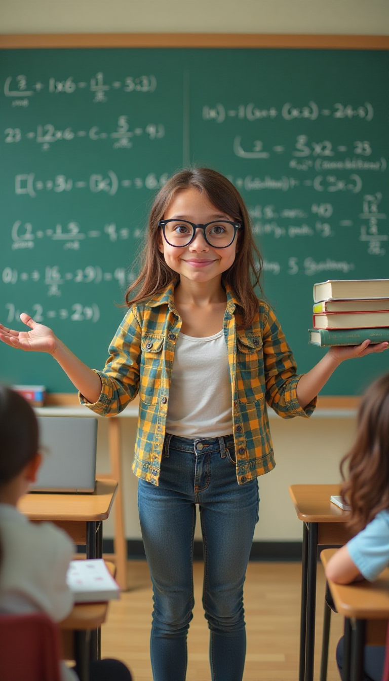 Engaging Classroom Scene: Empowering Kids Through AI Learning