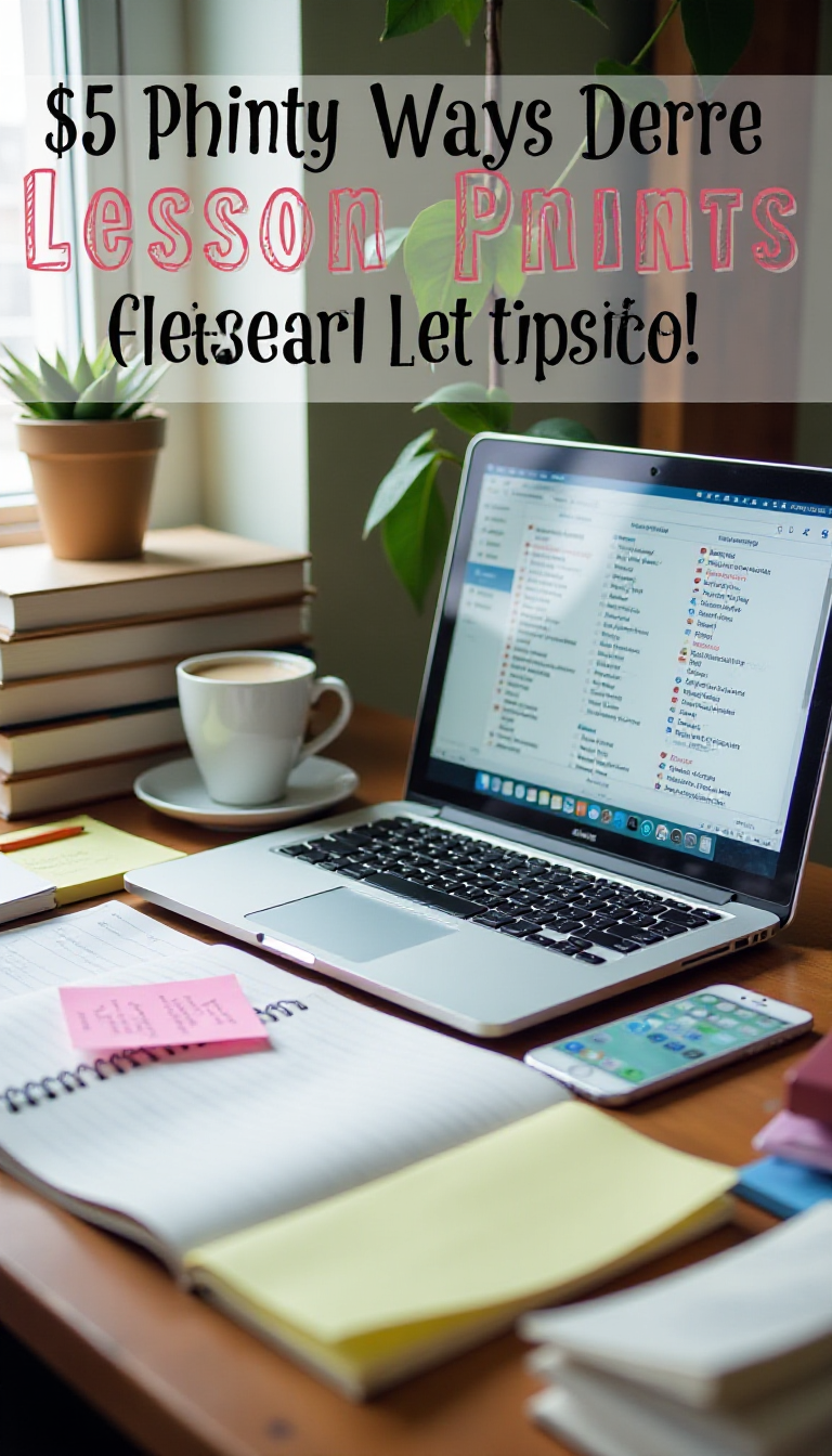 Inspiring Homeschool Desk: A Creative Learning Space for Kids