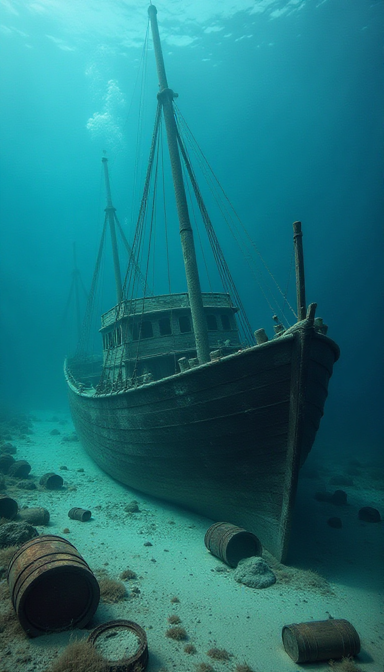 Explore a Sunken Shipwreck: An AI-Generated Adventure for Kids