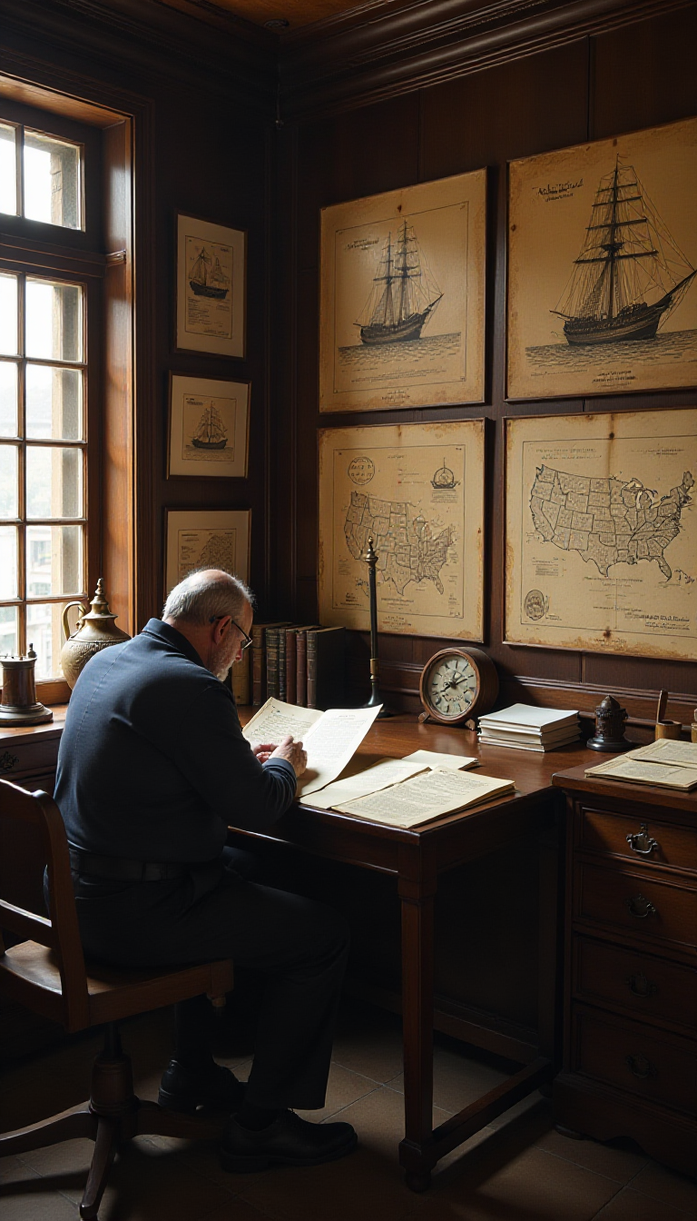 Explore a Historian's Study: Maritime Artifacts & Shipwrecks