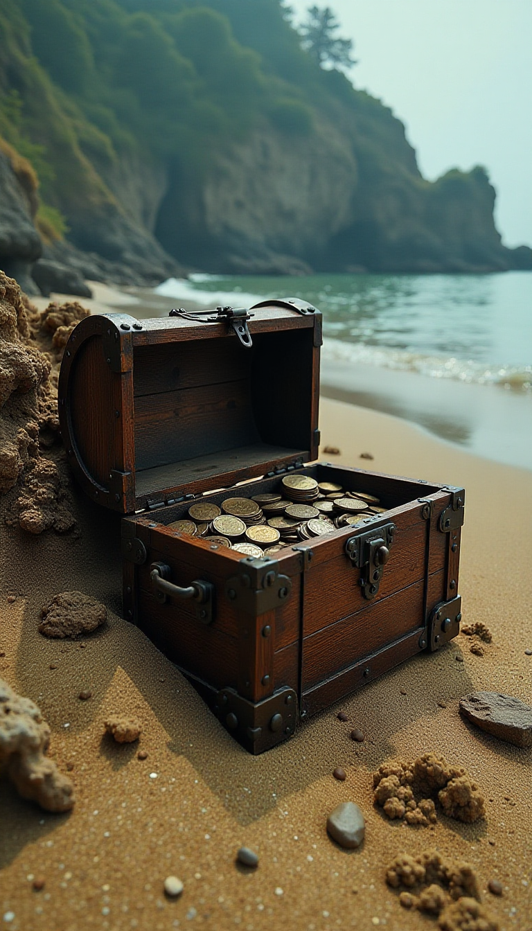 Discover Hidden Treasures: AI-Enhanced Educational Image