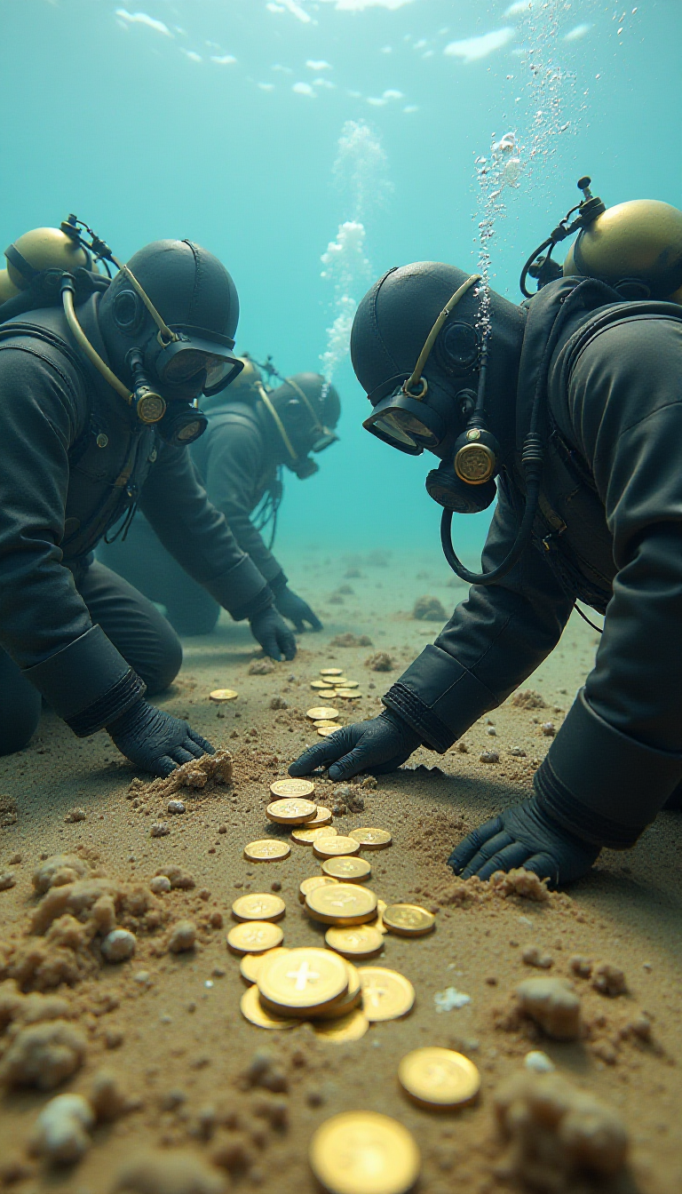 Explore the Depths: Divers Uncover Treasures Beneath the Sea
