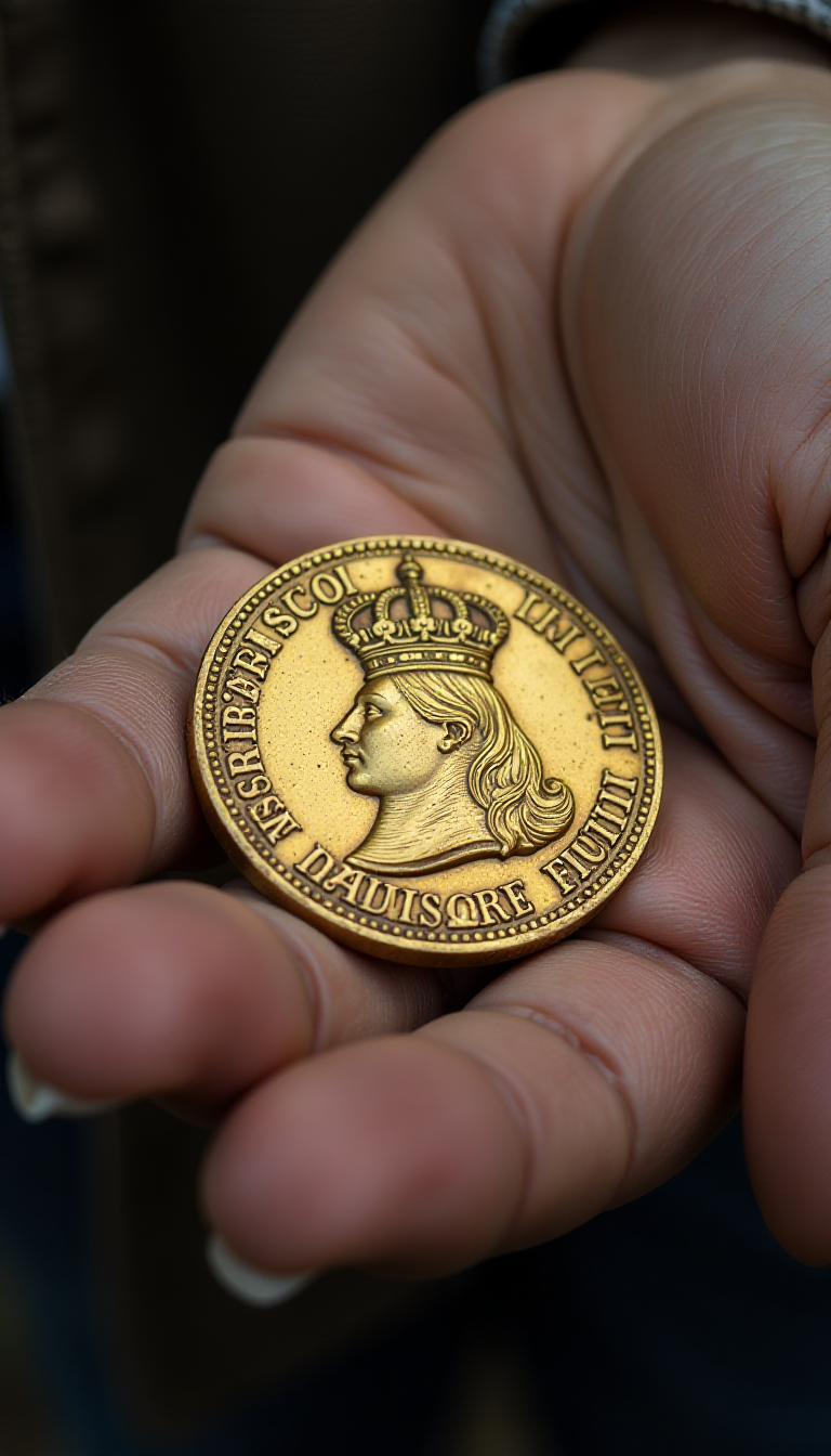 Discover the History Behind This Stunning Gold Coin Image