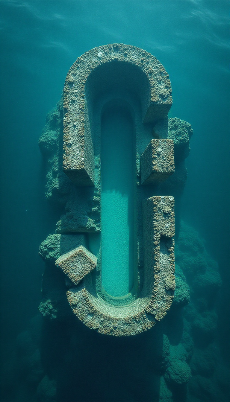 Explore Underwater Ruins: A Unique AI-Generated Perspective