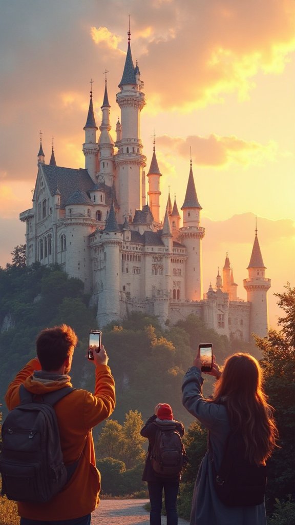 Today the story has a strange happy ending. The castle that one lonely king barely used has become one of the most vi...
