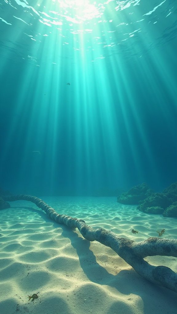 Kablarna under havet
