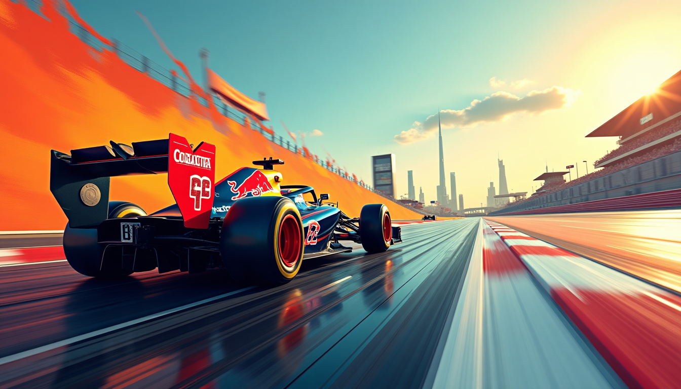 Creative AI-Generated McLaren F1 Car Image for Kids