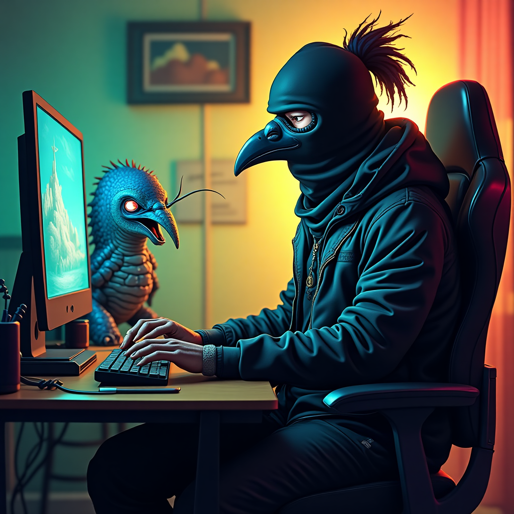 Creative Ninja Gaming Scene: Unleash Your Imagination with AI