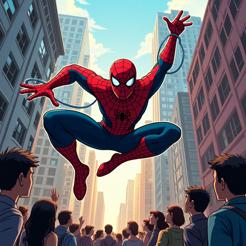 Spider-Man: Hero or Fraud? Exploring Kids' Creativity with AI