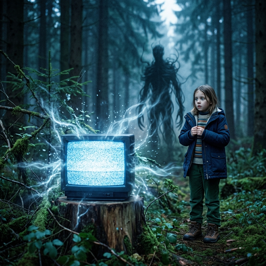 Explore Creativity: AI-Generated Creature Story Image for Kids