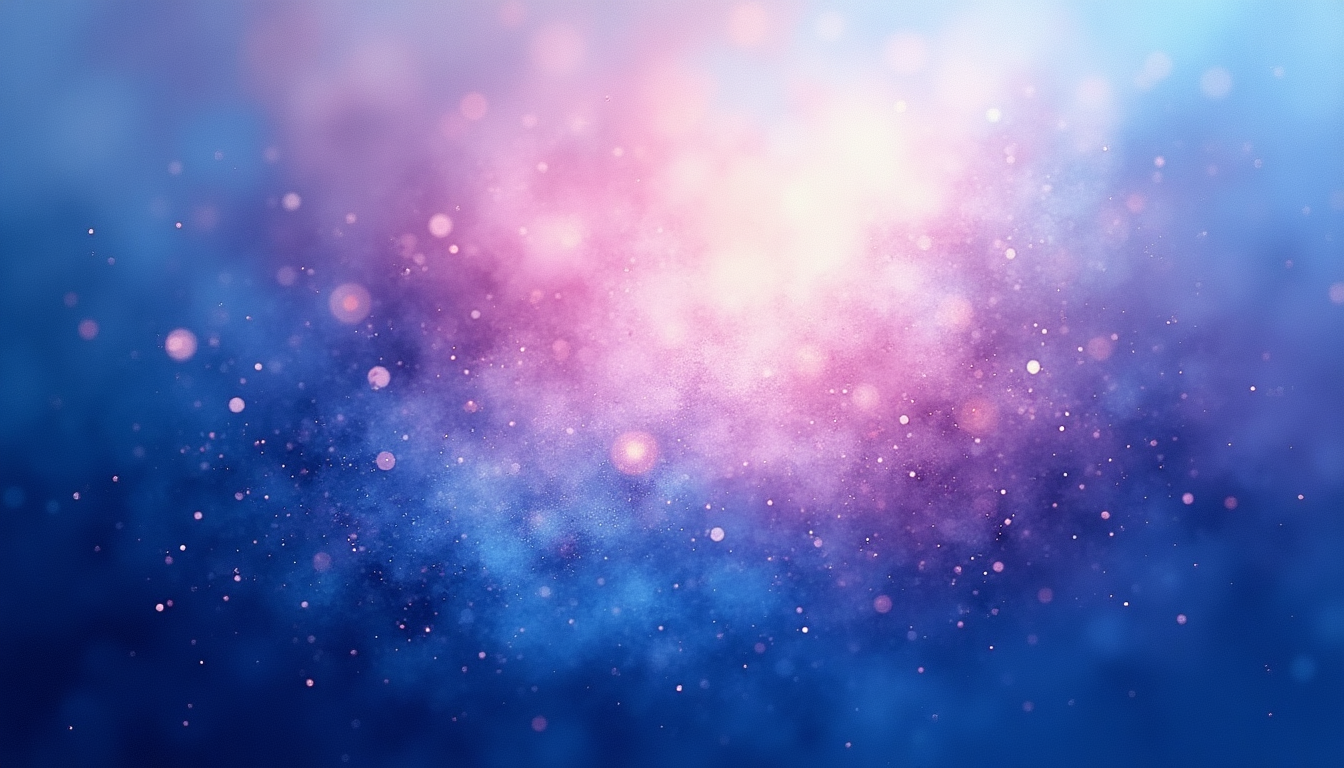 Stunning AI-Generated Oil Painting of Blues and Purples