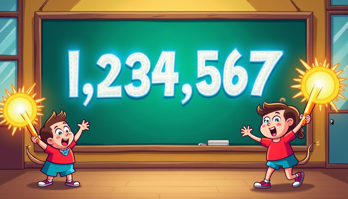 How to Write Numbers in Standard Form with Commas