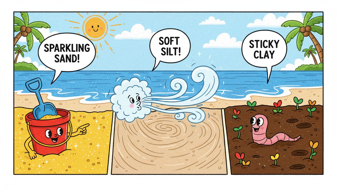 What Are the Differences Between Sand, Silt, and Clay?