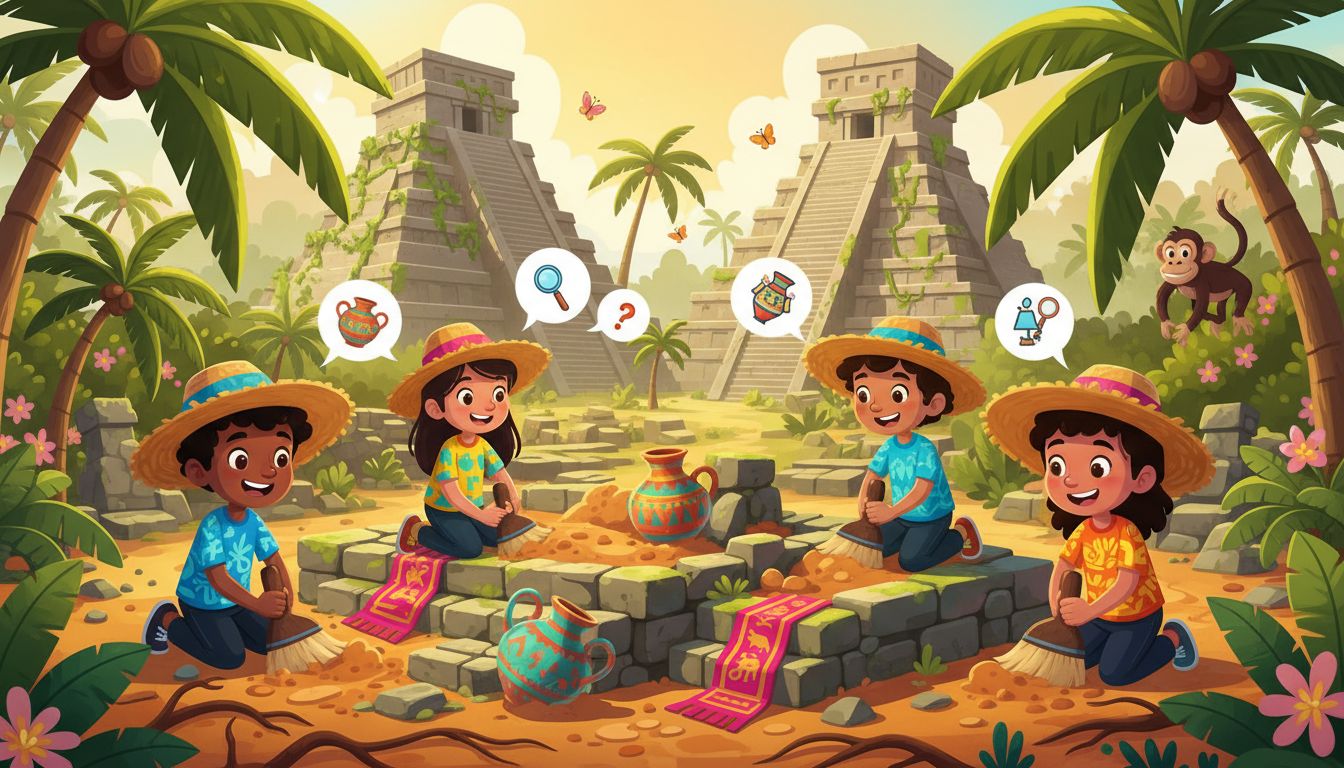 What Excavation Strategies to Use for a Maya Archaeological Dig?