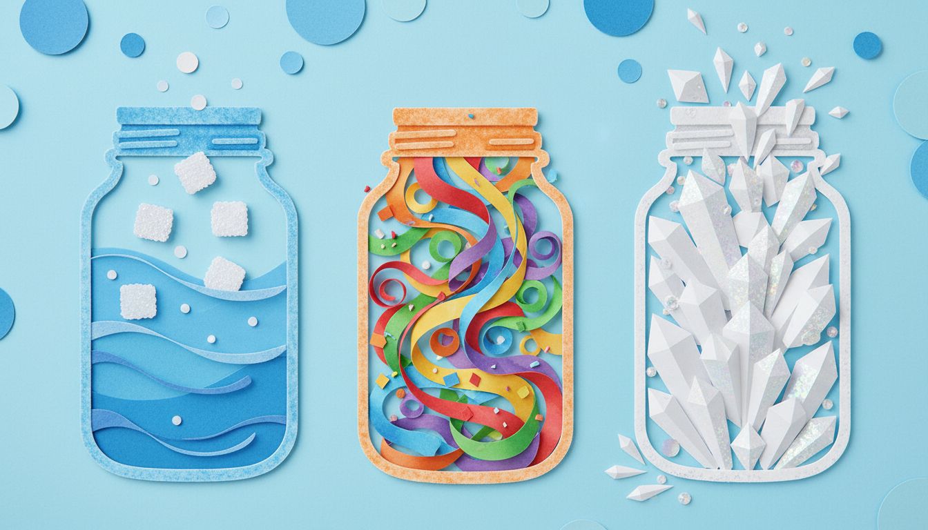 Understanding Solutions: Saturated, Unsaturated, and Supersaturated