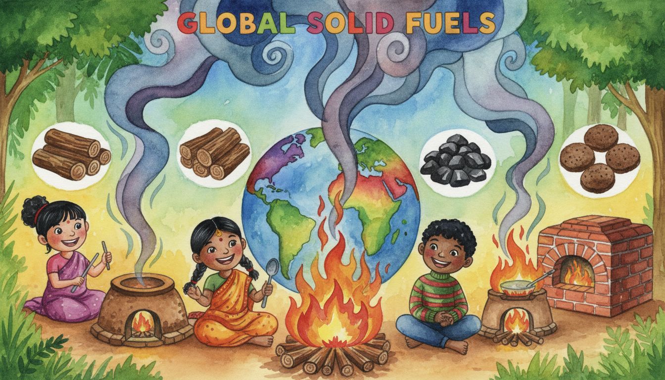 How Many People Use Solid Fuels for Cooking and Heating?