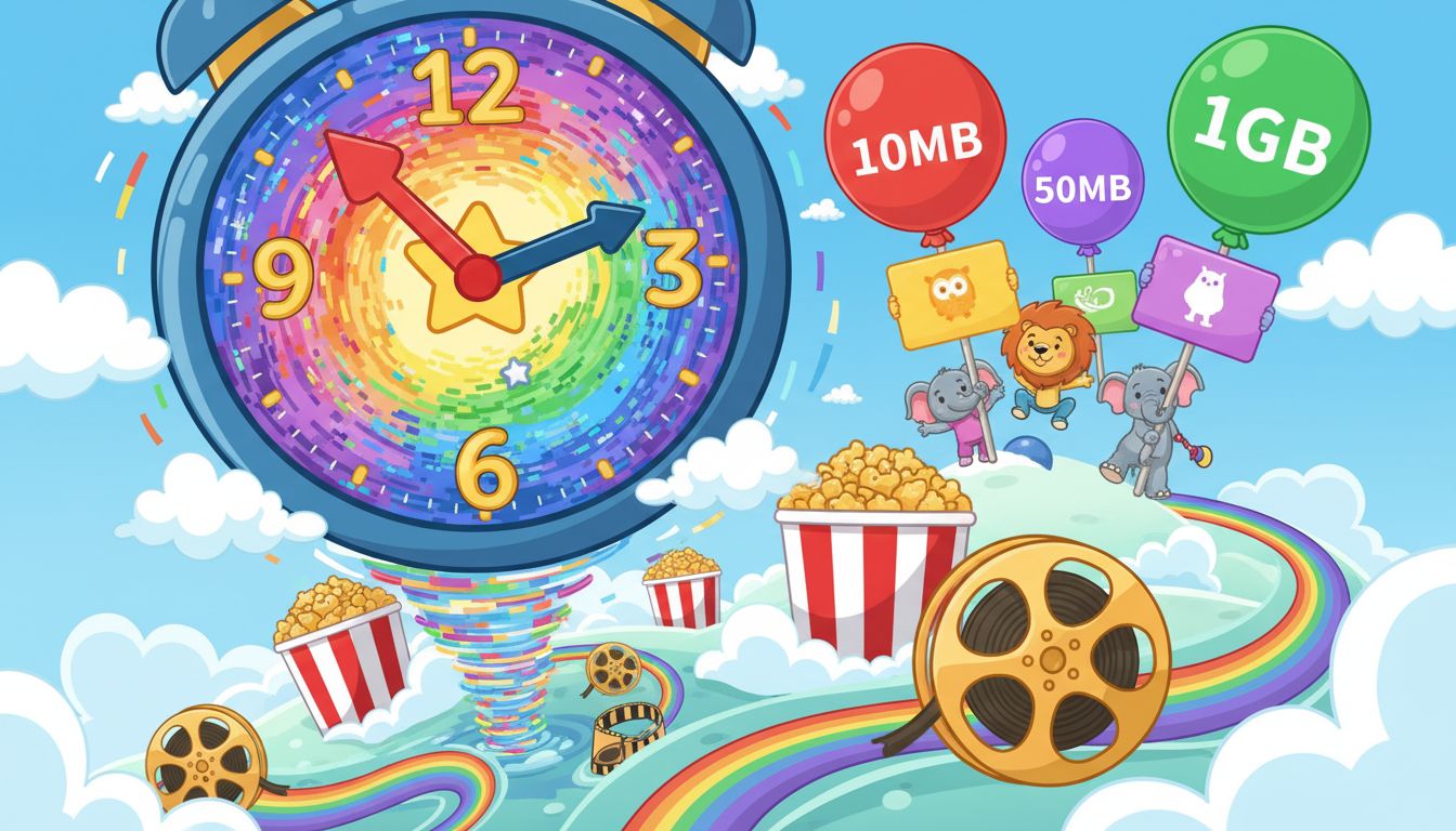 How Big is a 60-Minute Video? Understanding File Sizes
