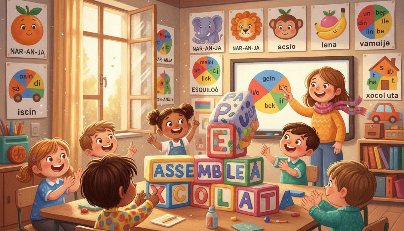 How to Classify Words by Syllables in Valenciano Homework