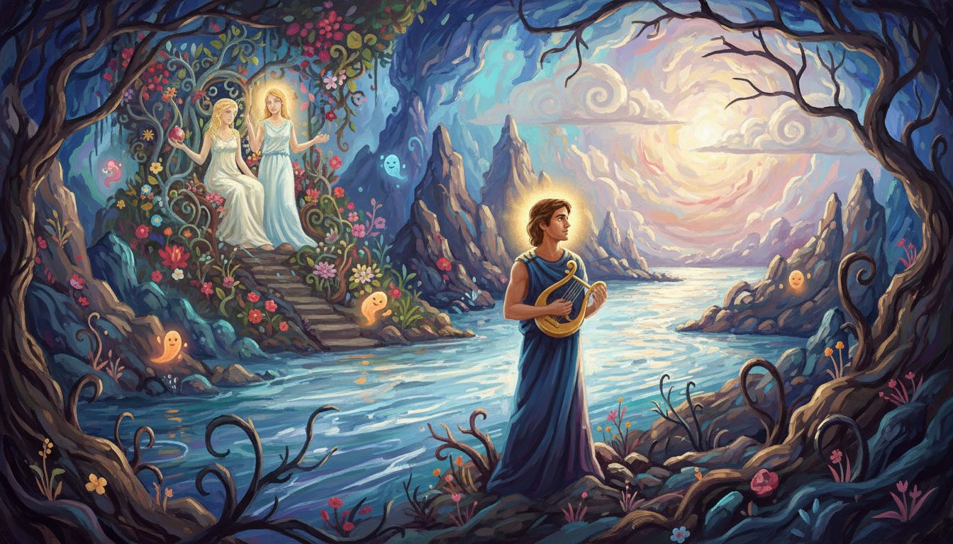 How Does the Underworld Symbolism Reflect Power and Hope in Orpheus?