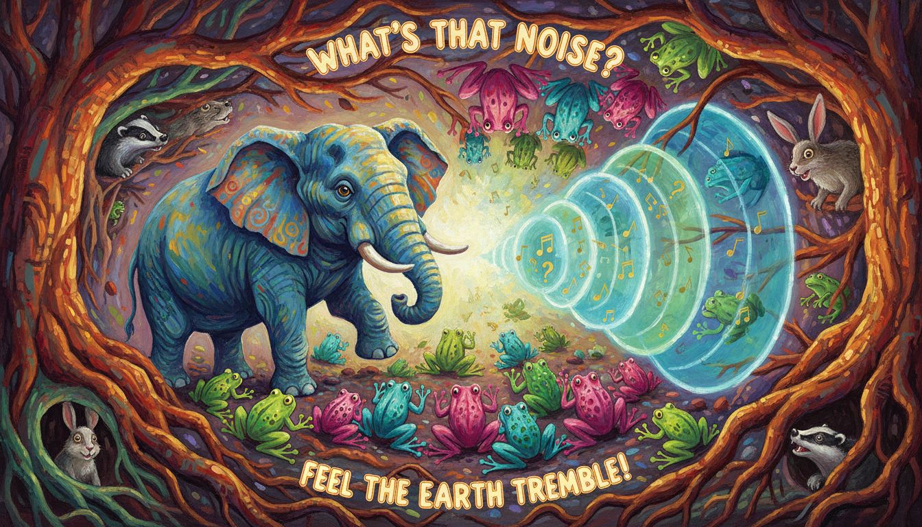 How Do Animals Use Low Frequency Sound for Communication?