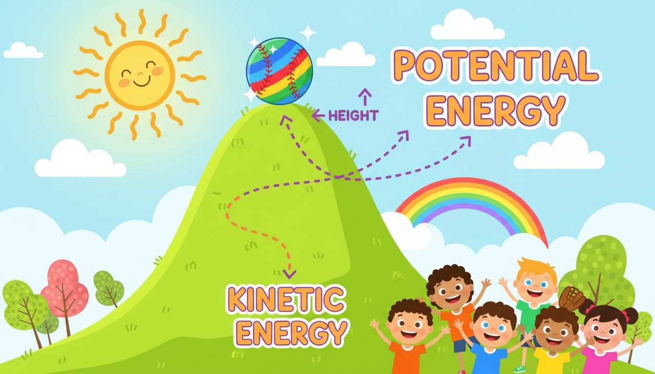 When Does a Baseball Have the Most Potential Energy?