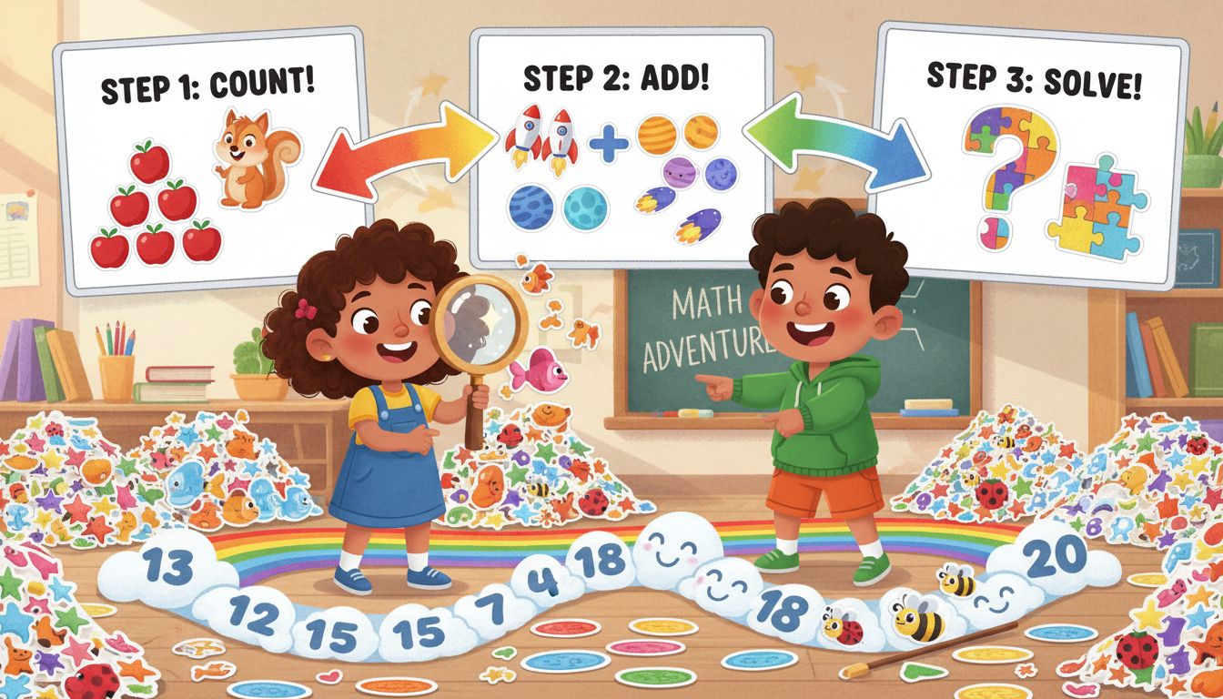 How to Solve Sticker Word Problems: Step-by-Step Guide