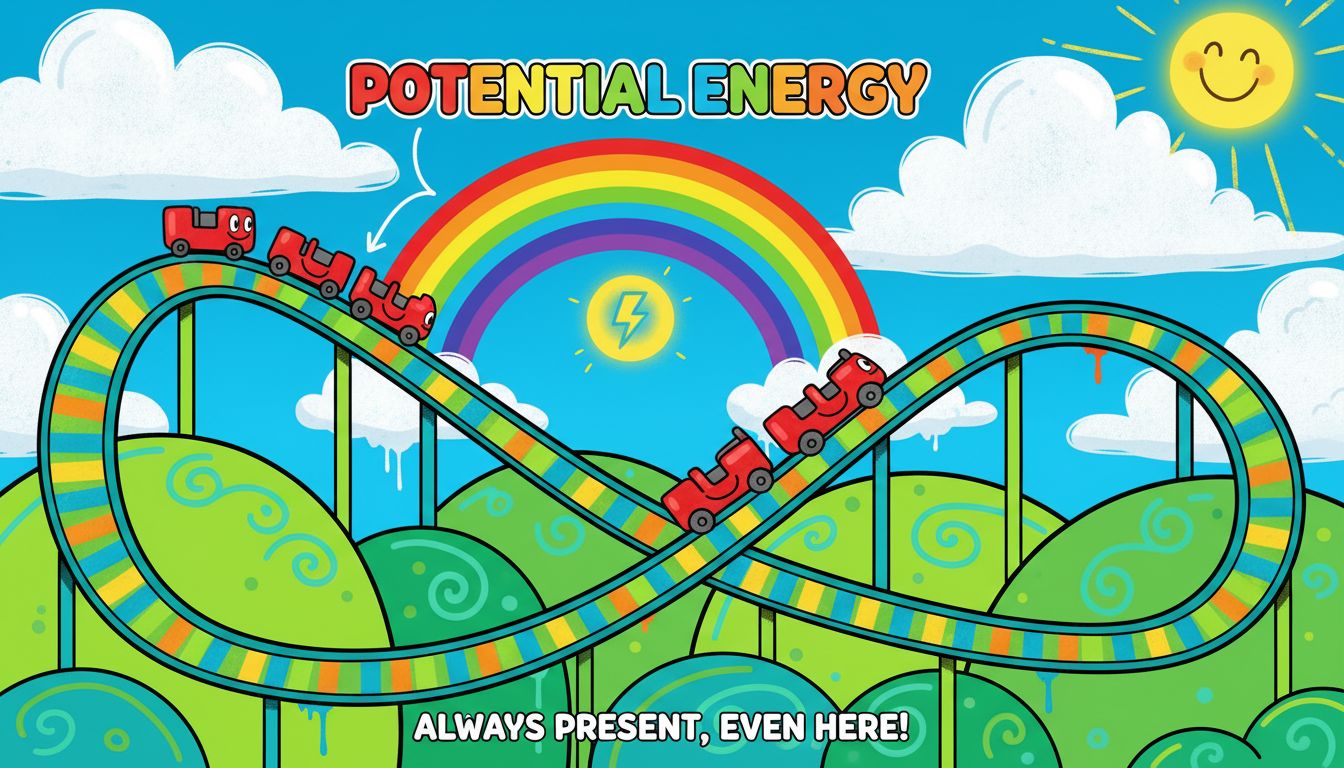 Does a Roller Coaster Lose Potential Energy When Closer to Start?