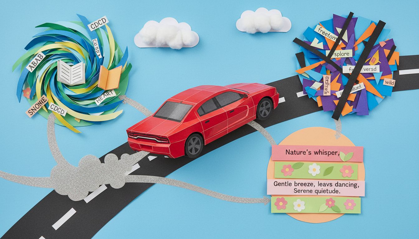 What Are Three Poetic Styles to Write About Dodge Chargers?