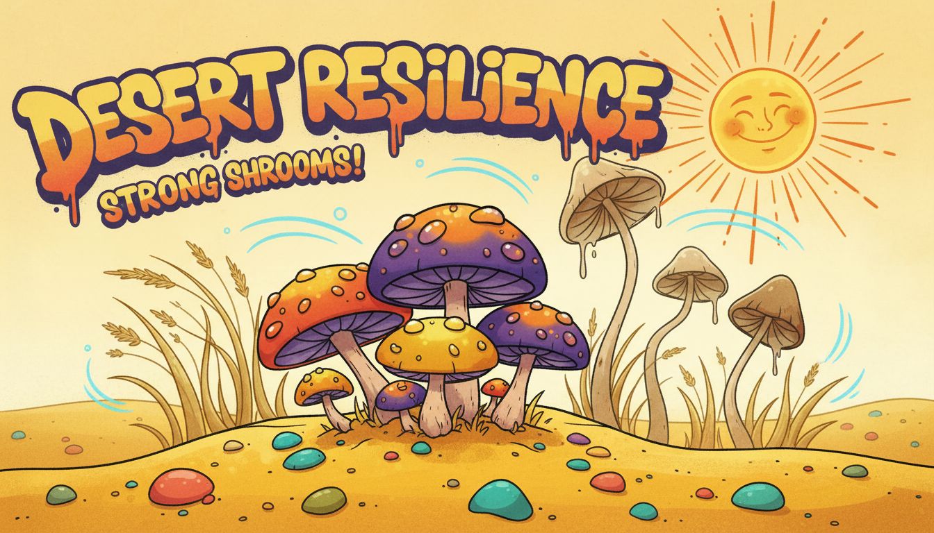 How Do Short-Stemmed Mushrooms Survive Better in Dry Environments?