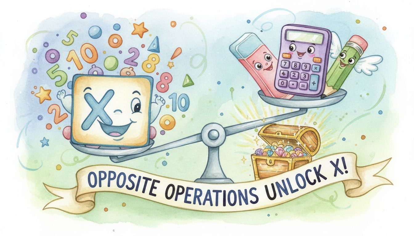Why Do We Use Opposite Operations to Isolate Variables in Equations?